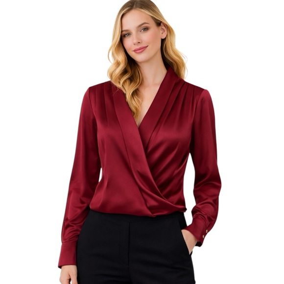 Soft Silky Draping Top - Picture 3 of 11